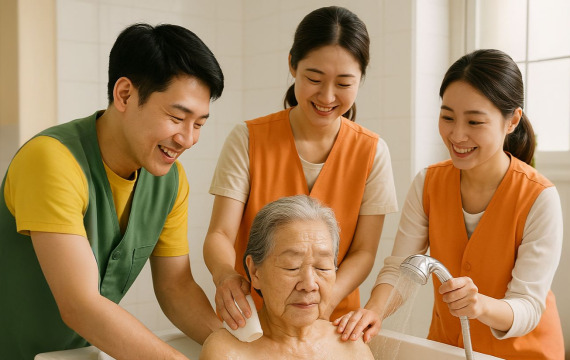 목욕 봉사